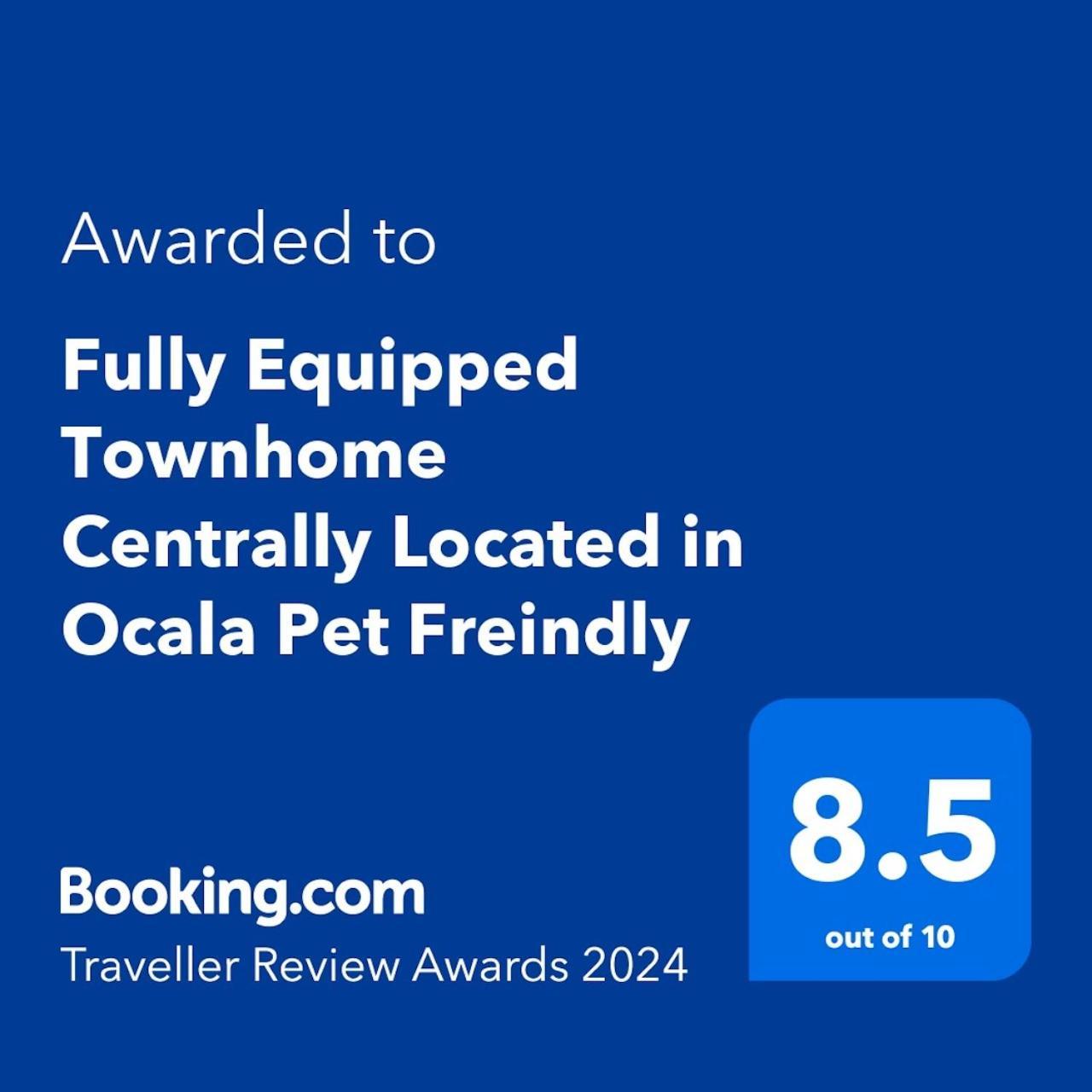 Spacious Townhome Ocala, Central Location, Newly Renovated, Pets Welcome Экстерьер фото
